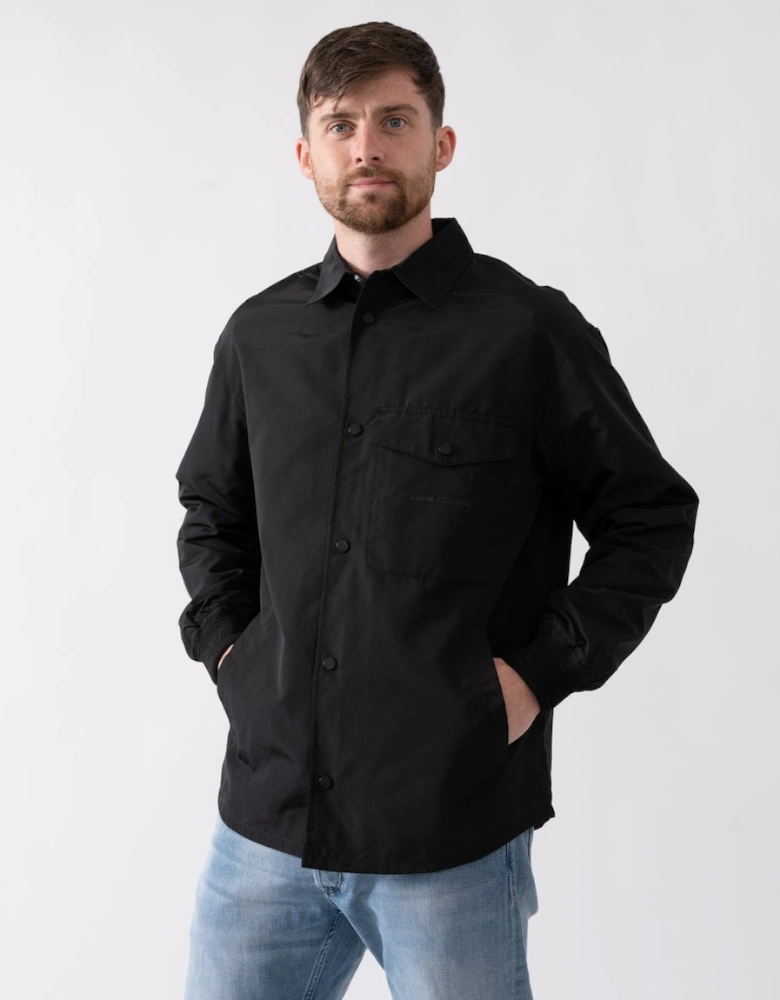 Mens Logo Pocket Overshirt