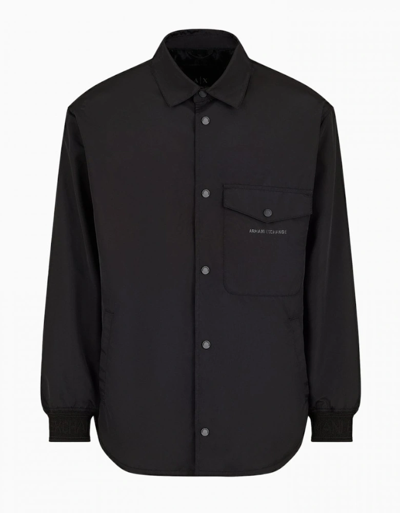 Mens Logo Pocket Overshirt