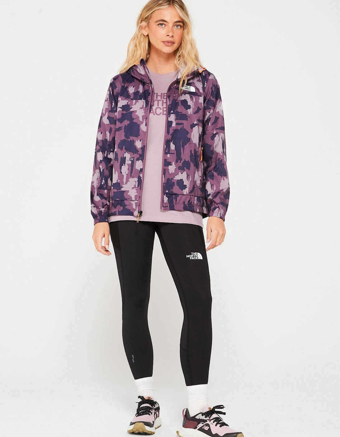 Womens Ma Wind Track Top Print - Multi