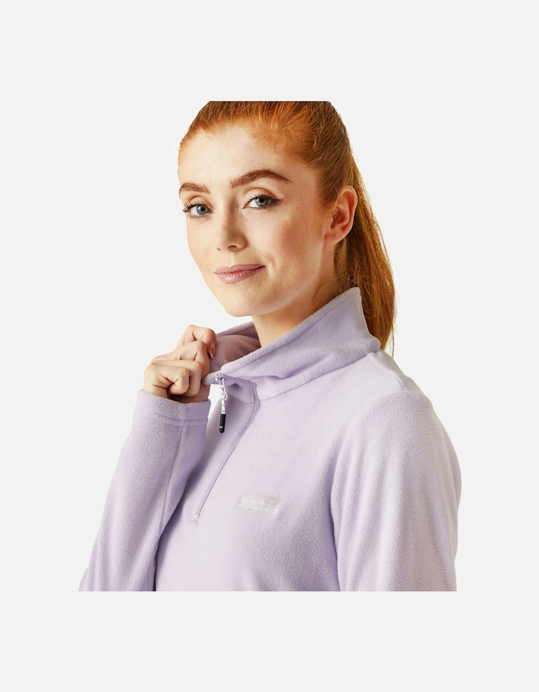 Womens Sweethart Half Zip Fleece