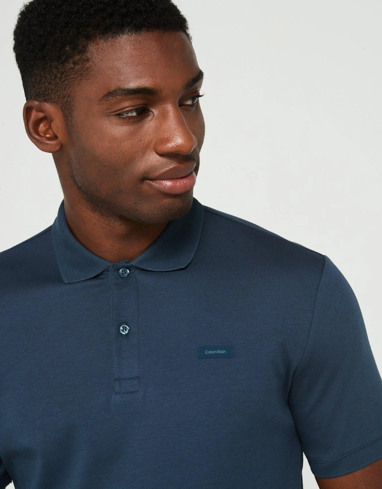 Liquid Touch Slim Fit Polo Shirt - Dark Blue