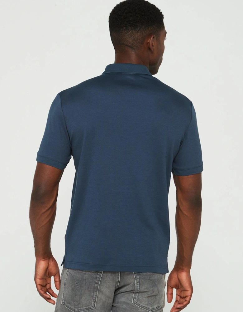 Liquid Touch Slim Fit Polo Shirt - Dark Blue