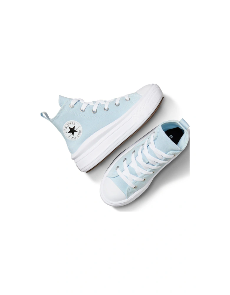 Kids Girls Move Trainers - White/black