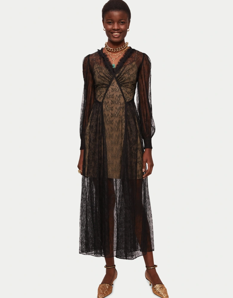 Modal Slip Dress | Coffee