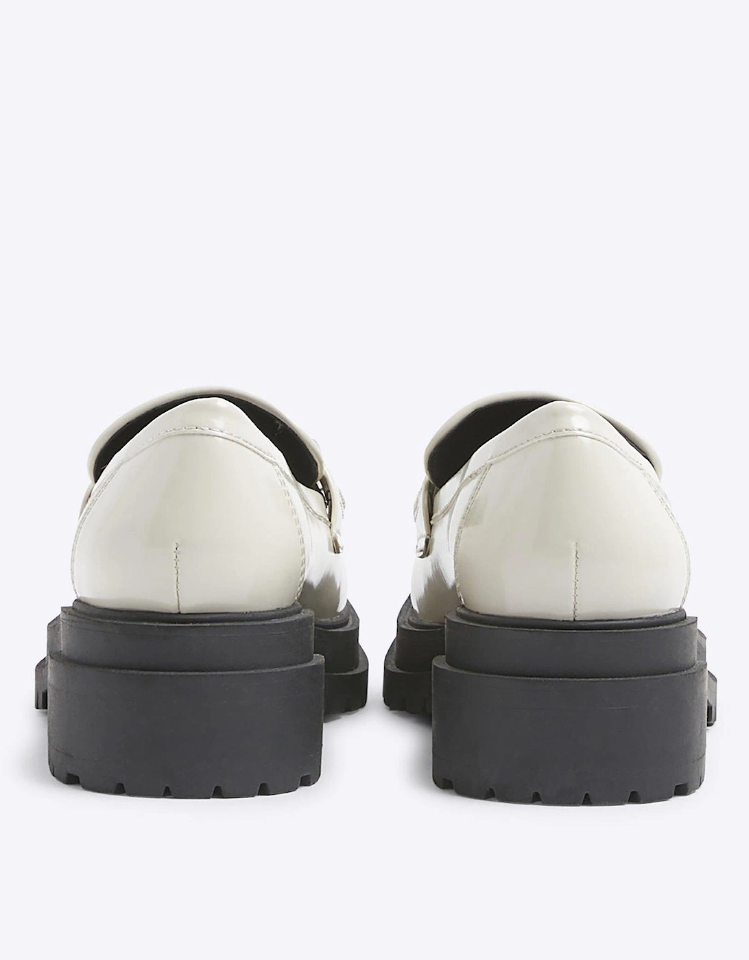 Trim Chunky Loafer - Cream