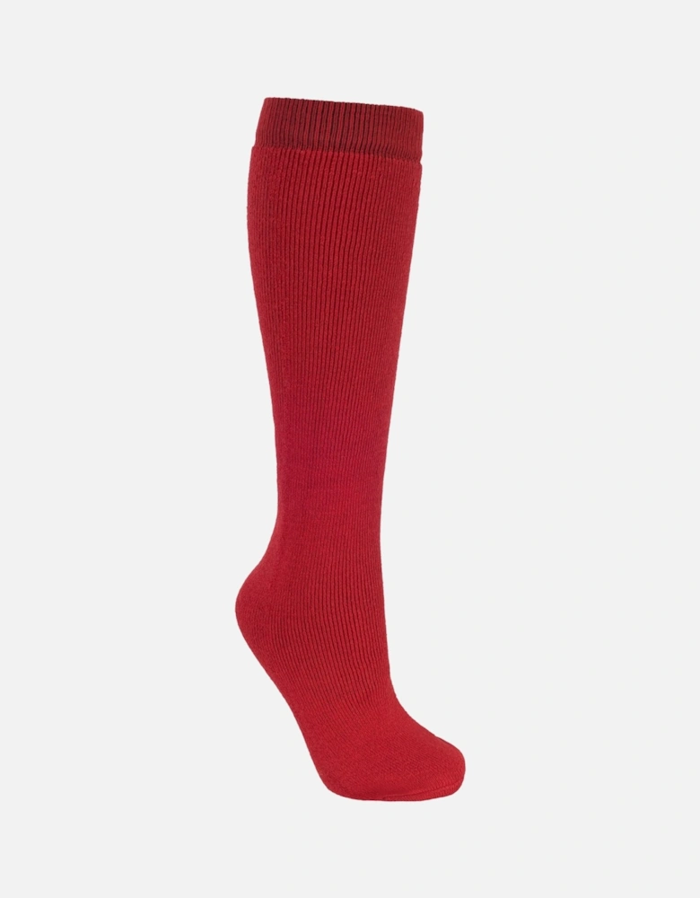 Adults Unisex Tubular Luxury Wool Blend Ski Tube Socks