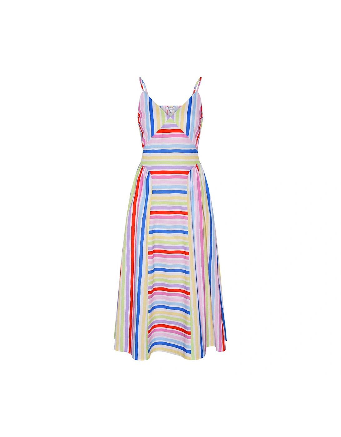 Sally Painted Stripe Midi Dress