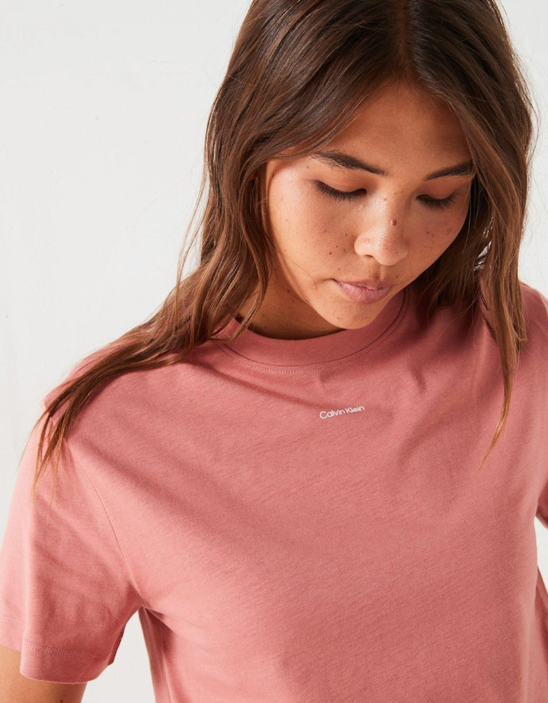 Micro Logo T-Shirt - Pink