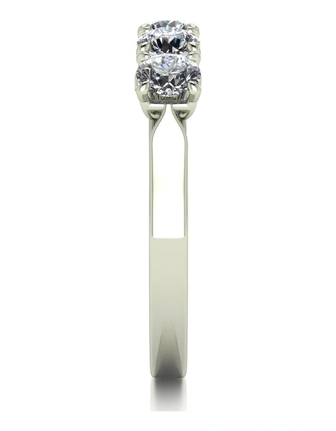 Lady Lynsey L'Amour 9ct White Gold 1.25ct Total Eternity Ring