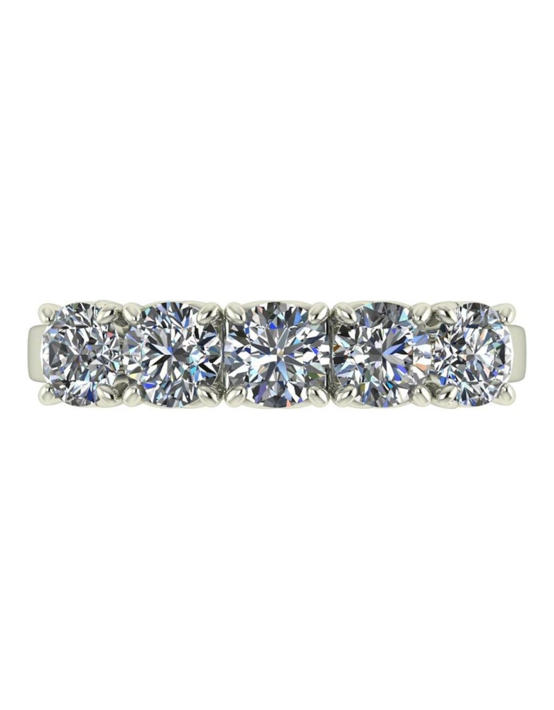 Lady Lynsey L'Amour 9ct White Gold 1.25ct Total Eternity Ring