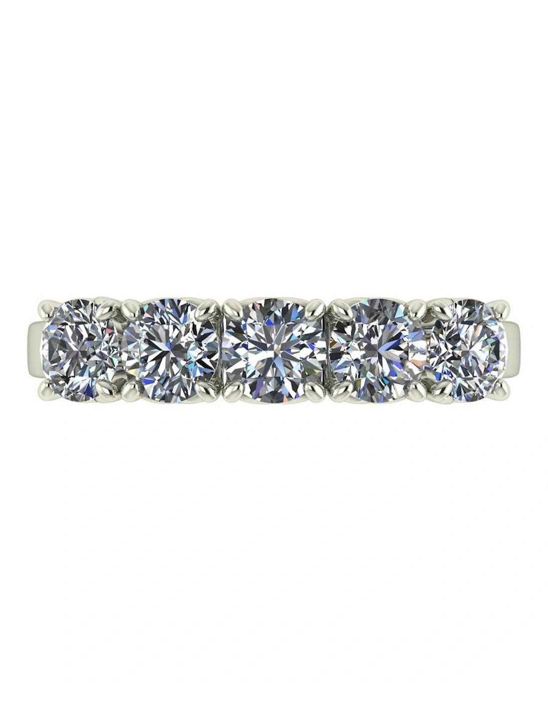 Lady Lynsey L'Amour 9ct White Gold 1.25ct Total Eternity Ring