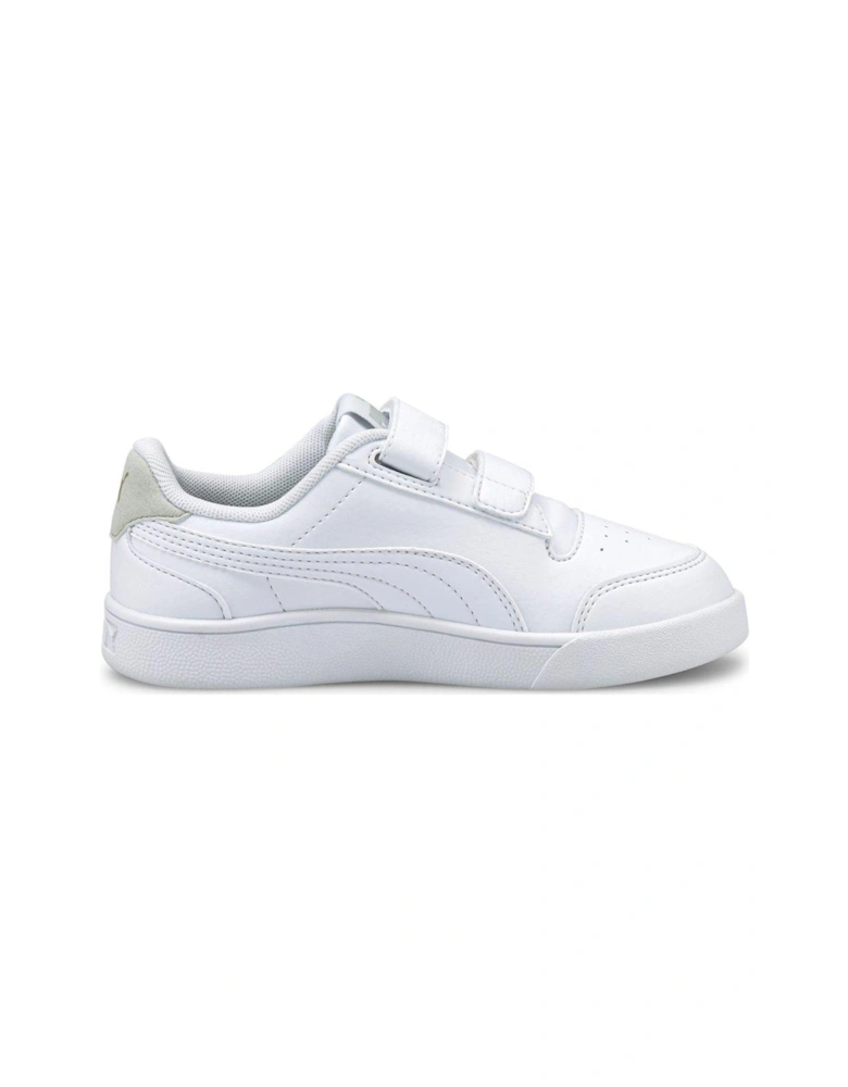 Kid's Unisex Shuffle Velcro Trainers - White