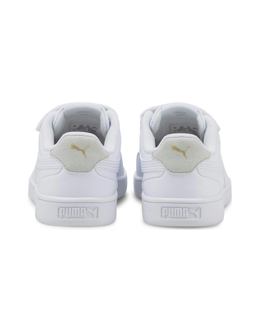 Kid's Unisex Shuffle Velcro Trainers - White