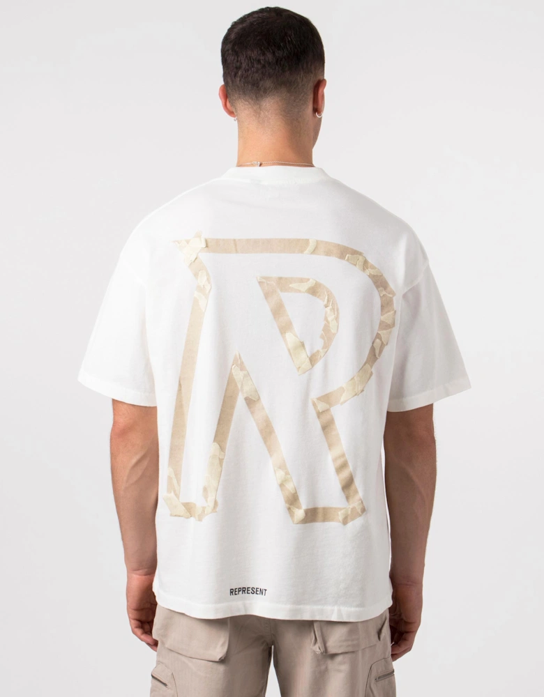 Masking Tape Initial T-Shirt