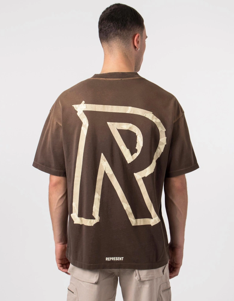 Masking Tape Initial T-Shirt