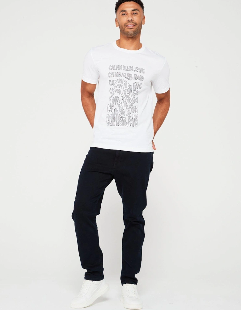 Institutional Warp T-Shirt - White