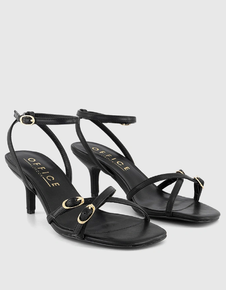 Mystic Strappy Sandals - Black