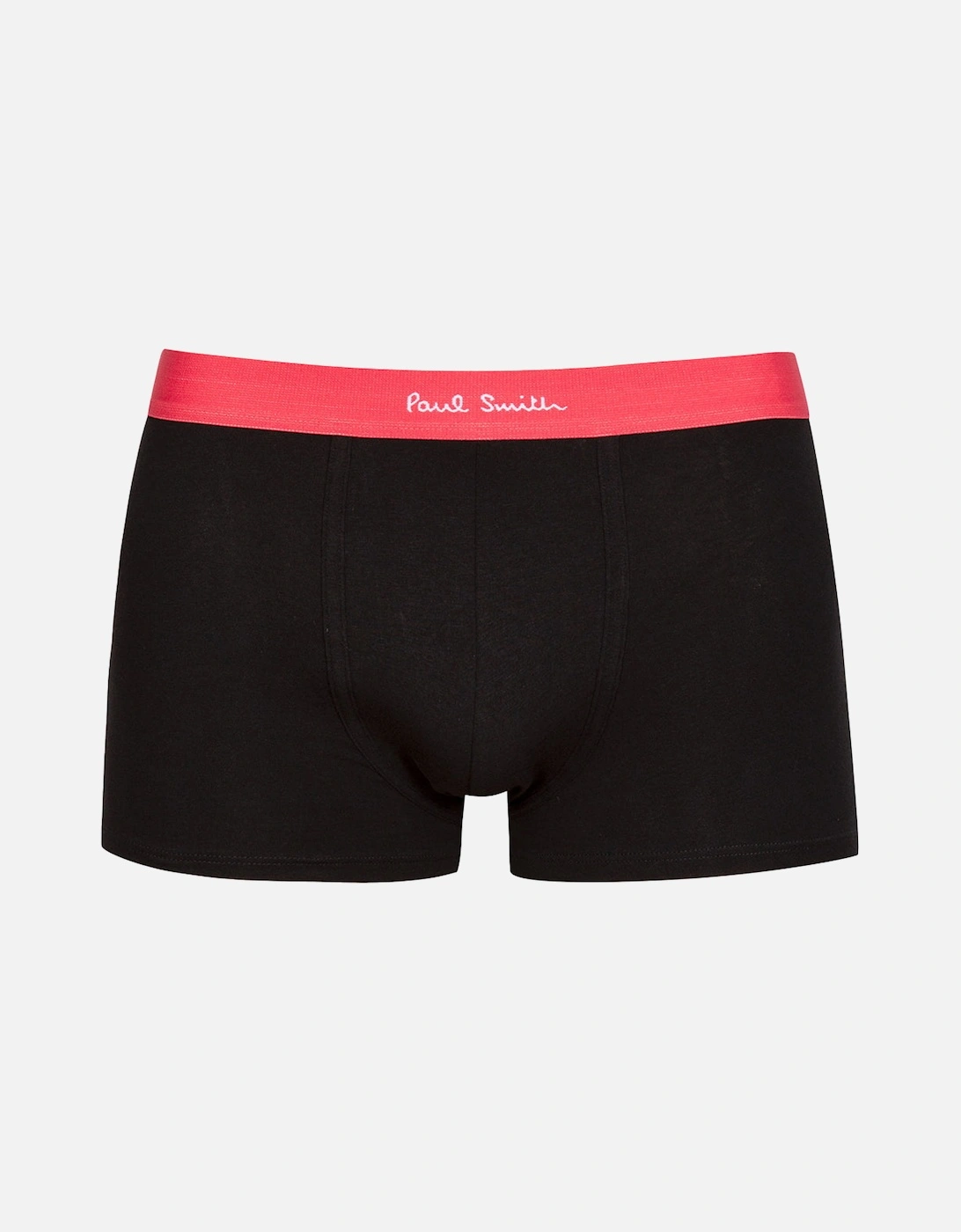 5-Pack Artist Stripe Mix Boxer Trunks, Black/Multi