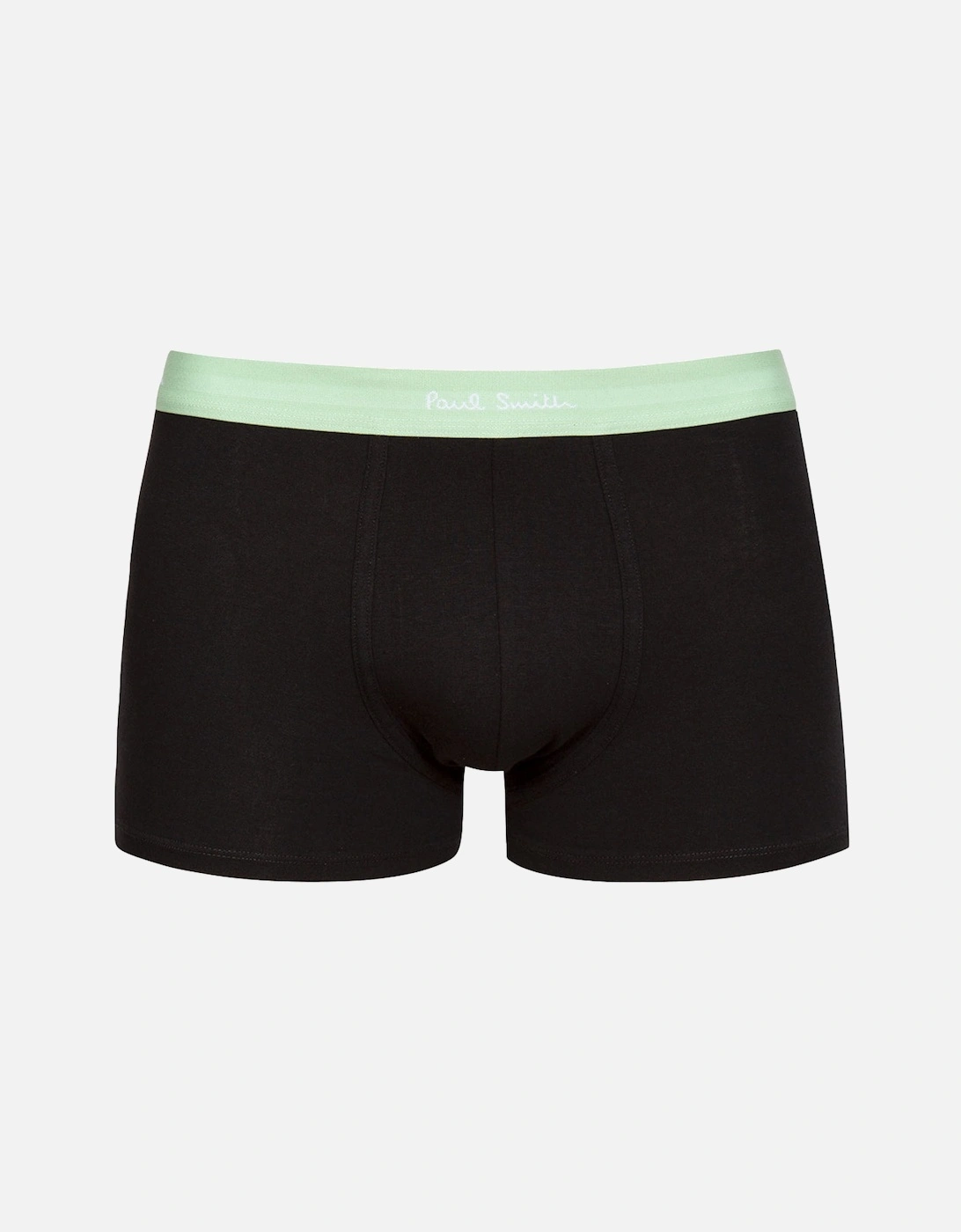 5-Pack Artist Stripe Mix Boxer Trunks, Black/Multi