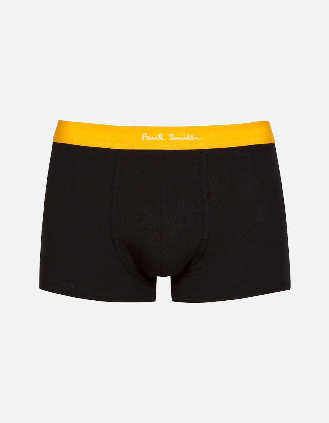 5-Pack Artist Stripe Mix Boxer Trunks, Black/Multi