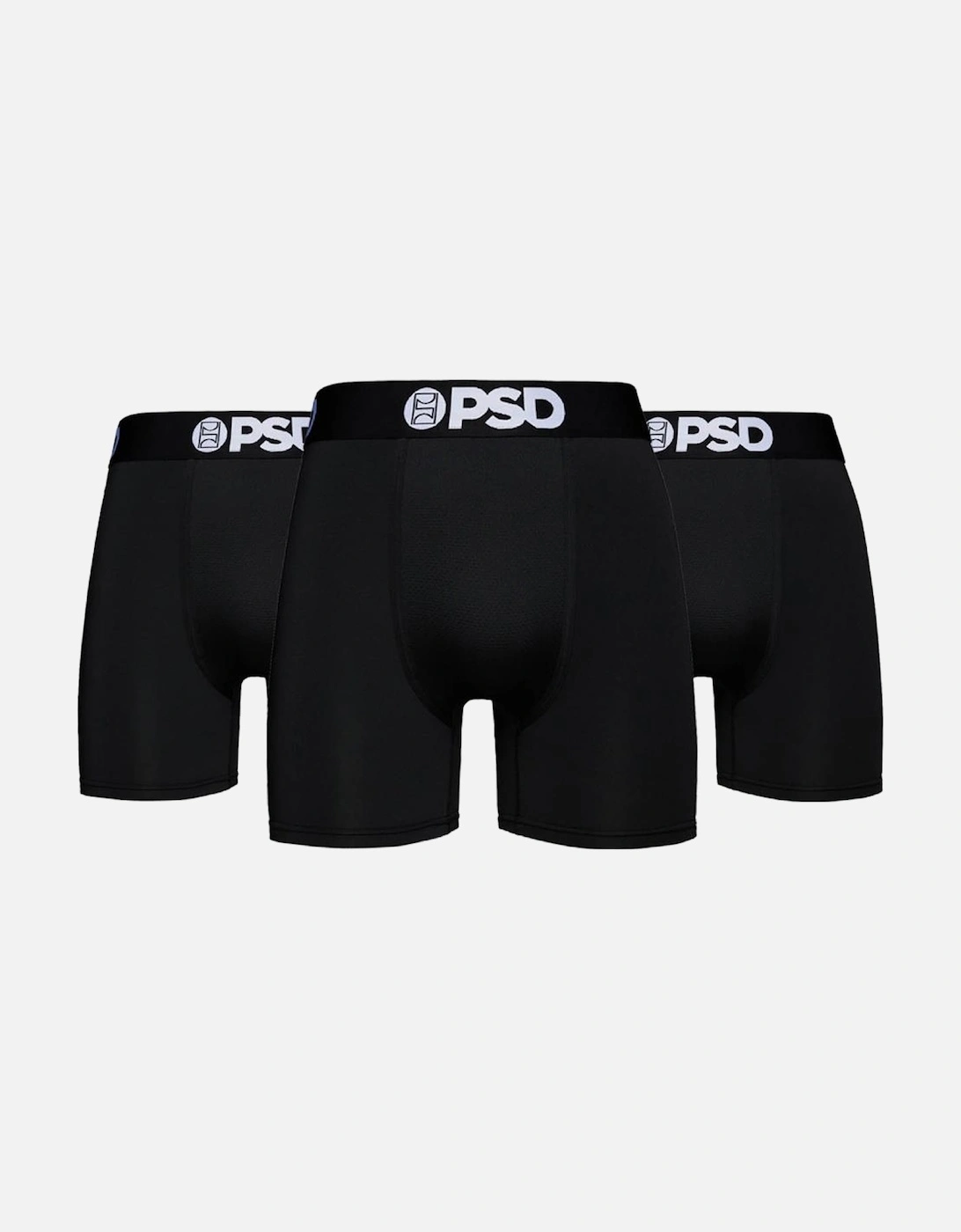 Men's Black Solid 3 Pack 5" Boxer Brief, 2 of 1