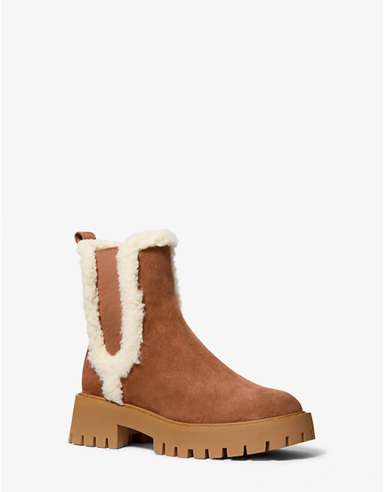 Asher Suede and Faux Shearling Boot