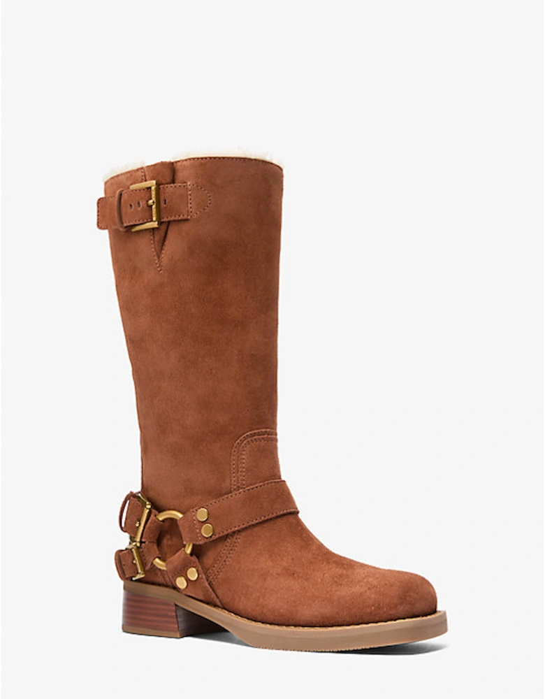 Crosby Suede Moto Boot