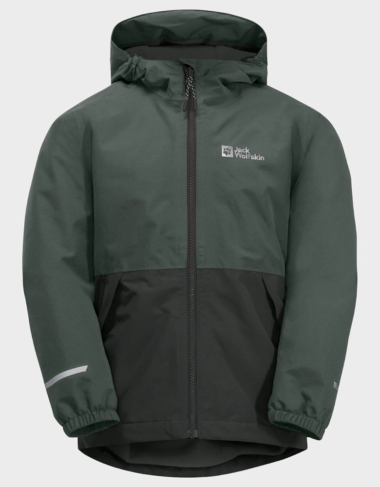 Kids Snowy Days Jacket - Green