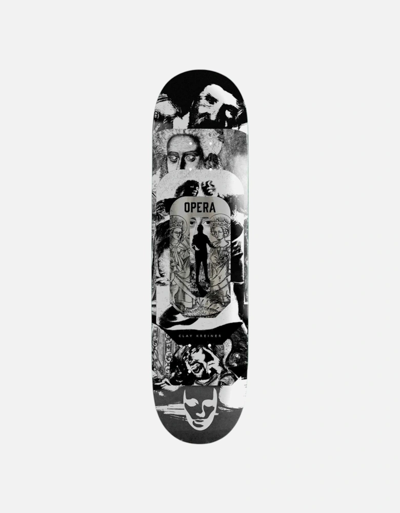 Stacked Clay Kreiner Deck - 8.5"