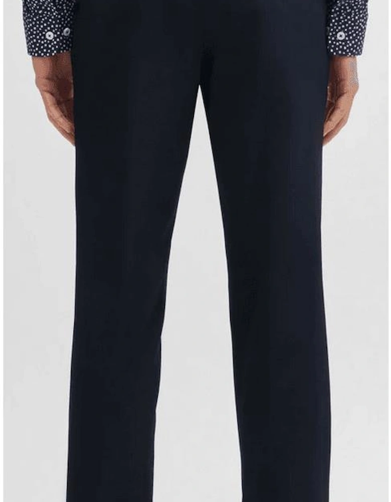 P-Genius Modern Fit Navy Chino Trousers