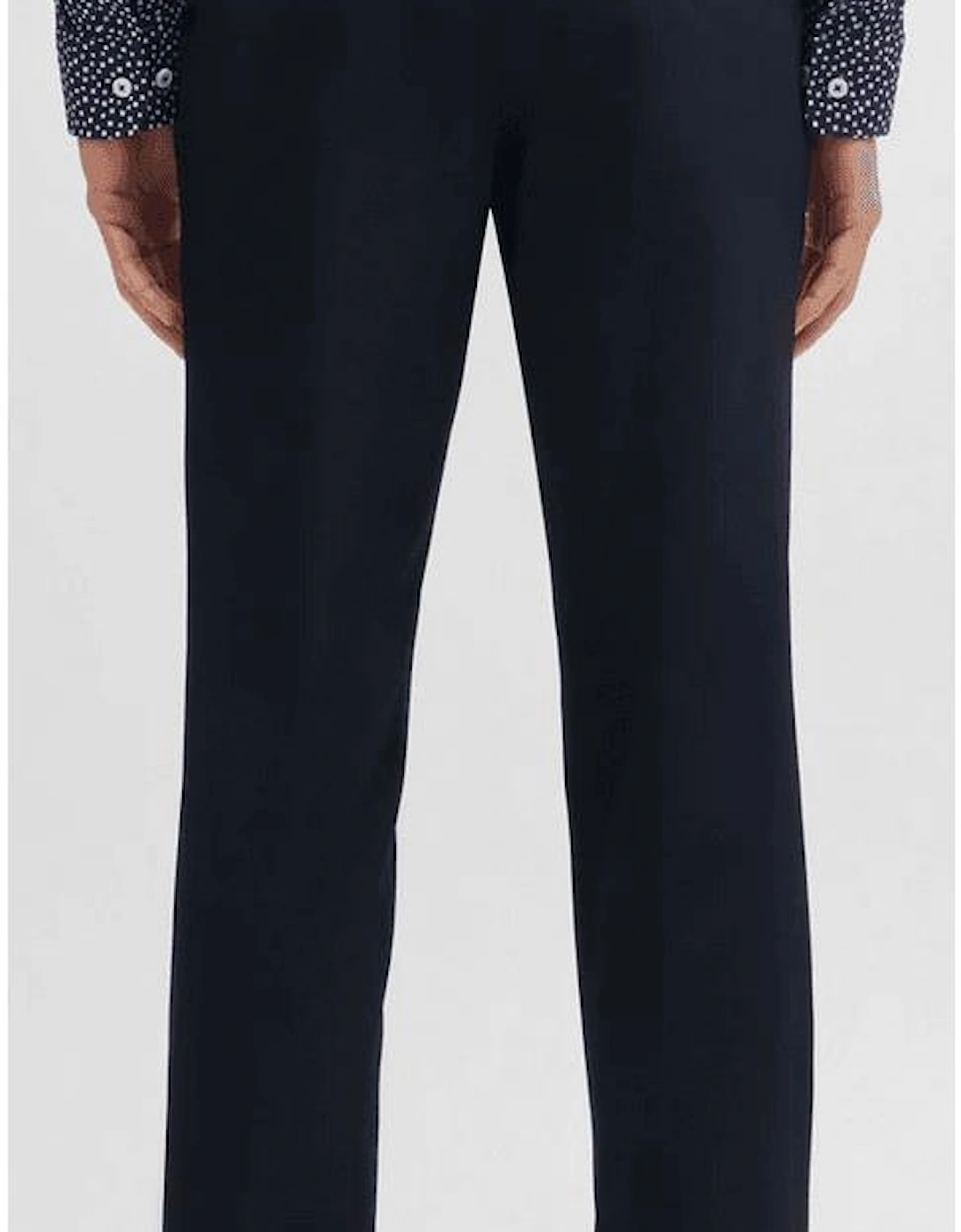 P-Genius Modern Fit Navy Chino Trousers