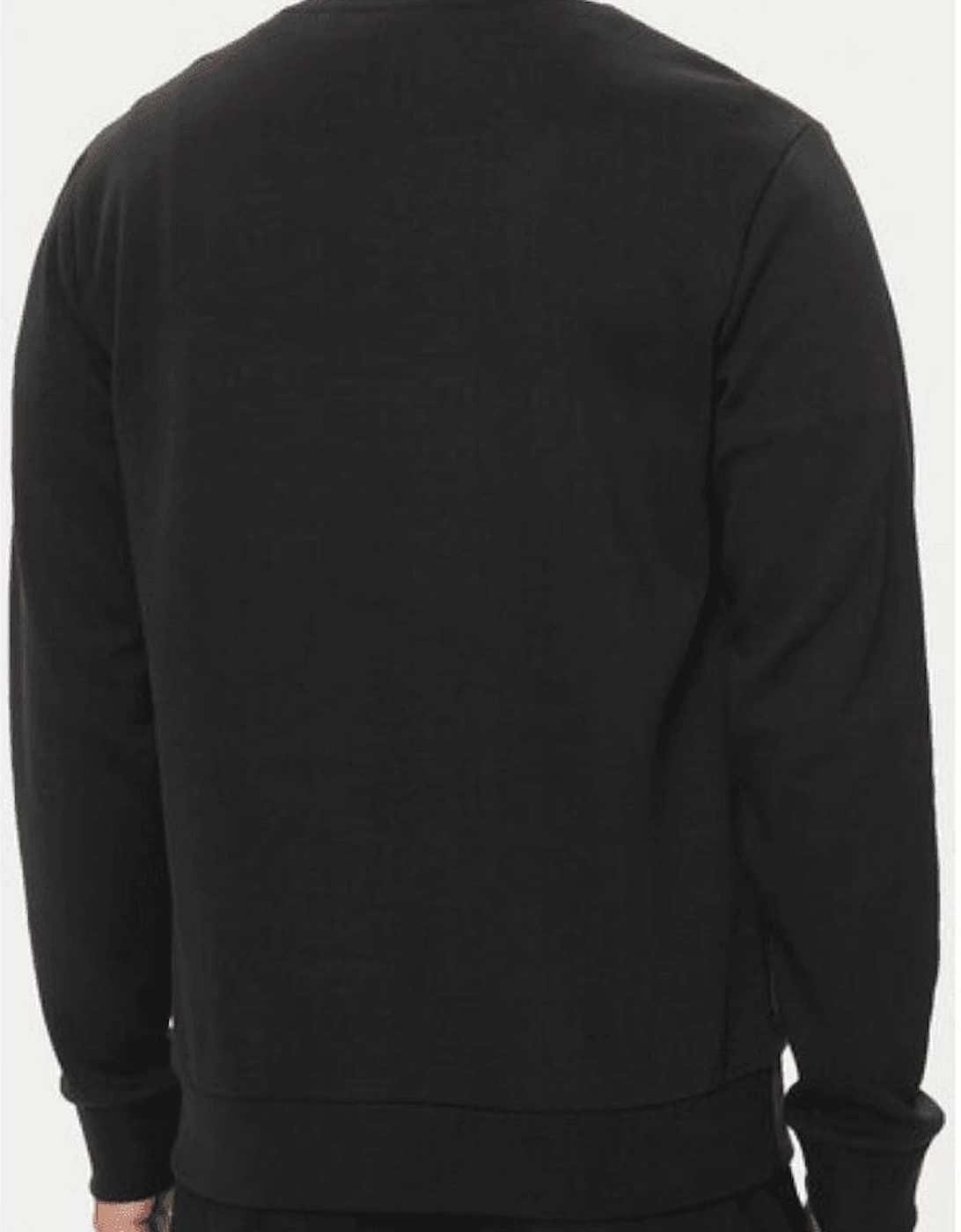 C-Sharpe Logo Crew Neck Black Sweatshirt