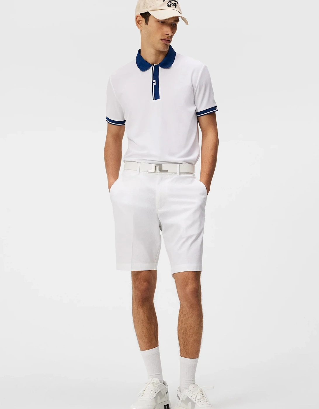 Bay Slim Polo White