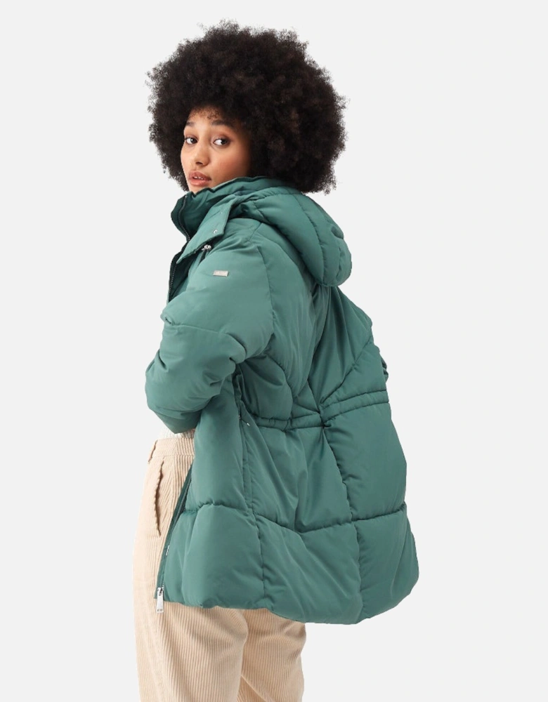 Womens Rurie Hooded Padded Insulated Jacket Coat