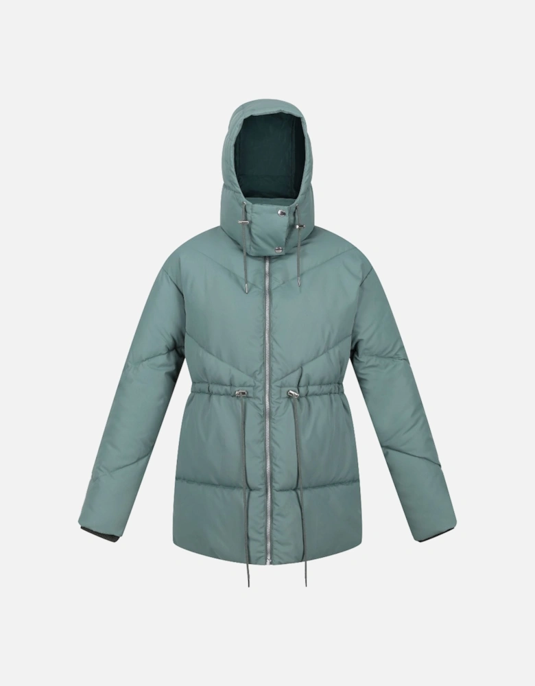 Womens Rurie Hooded Padded Insulated Jacket Coat