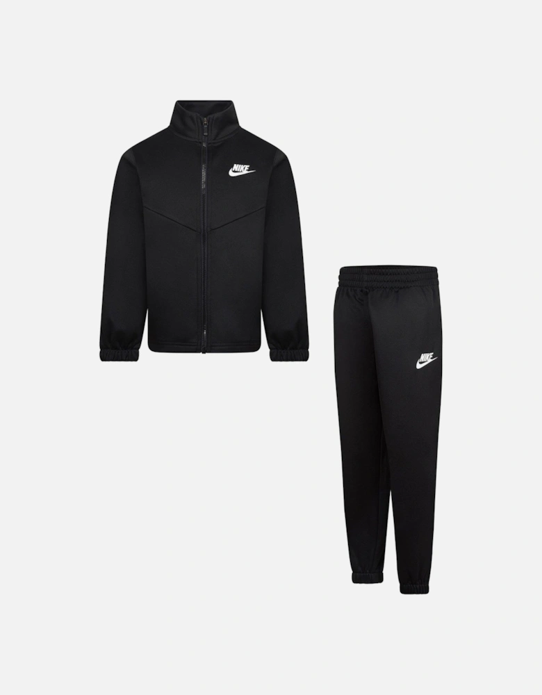 Younger Unisex Sportswear Lifestyle Essnetials Tracksuit - Black