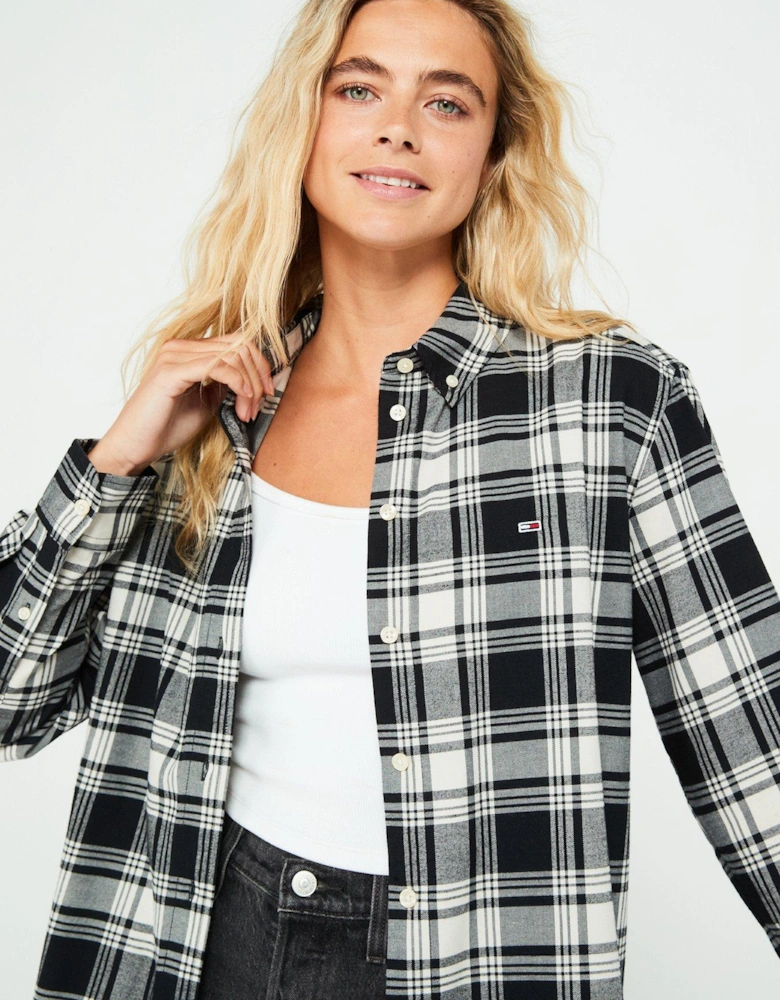 Tartan Relaxed Shirt - Multi