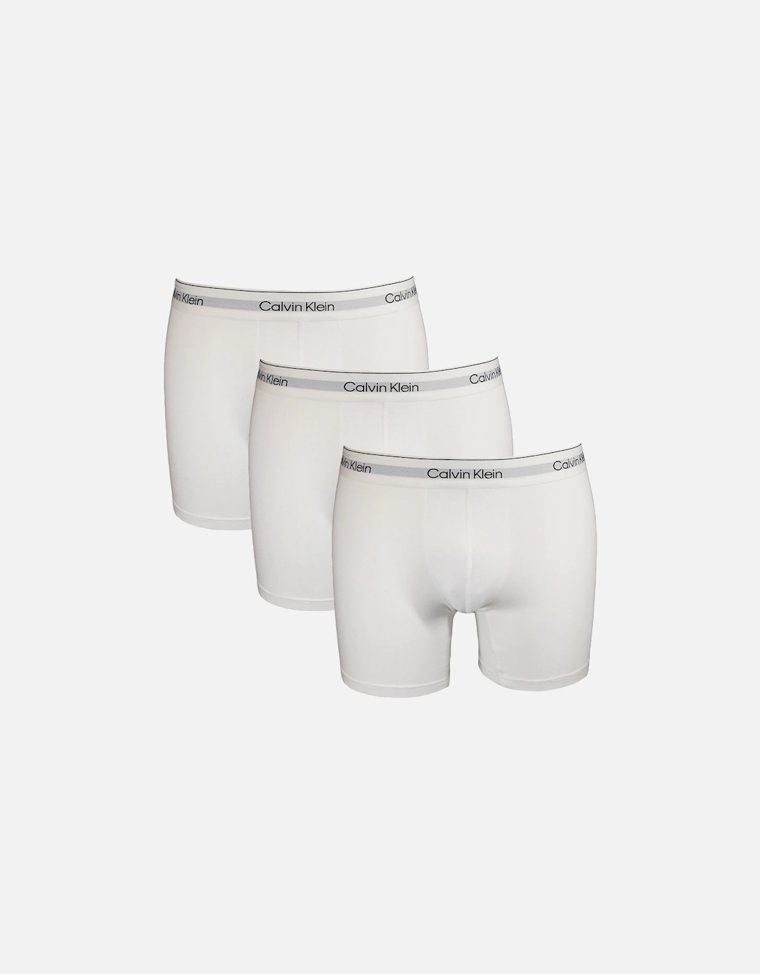 Calvin Klein Mens 3-Pack Modern Cotton Boxer Briefs, White - Size: 32/34/35 - Love the Sales