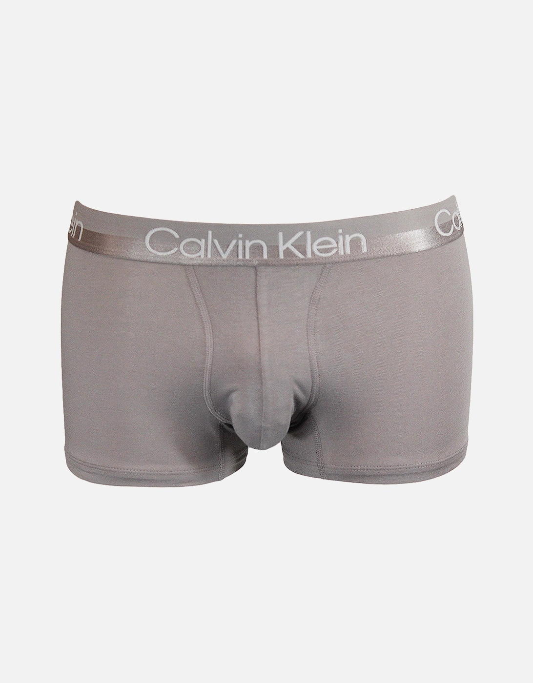 3-Pack Modern Structure Boxer Trunks, Blue/Grey/Red