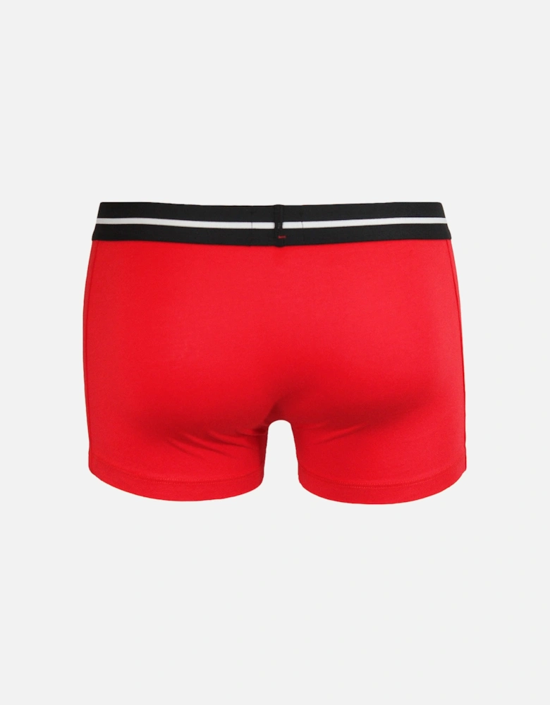 3-Pack Bold Boxer Trunks, Black/Red/Green
