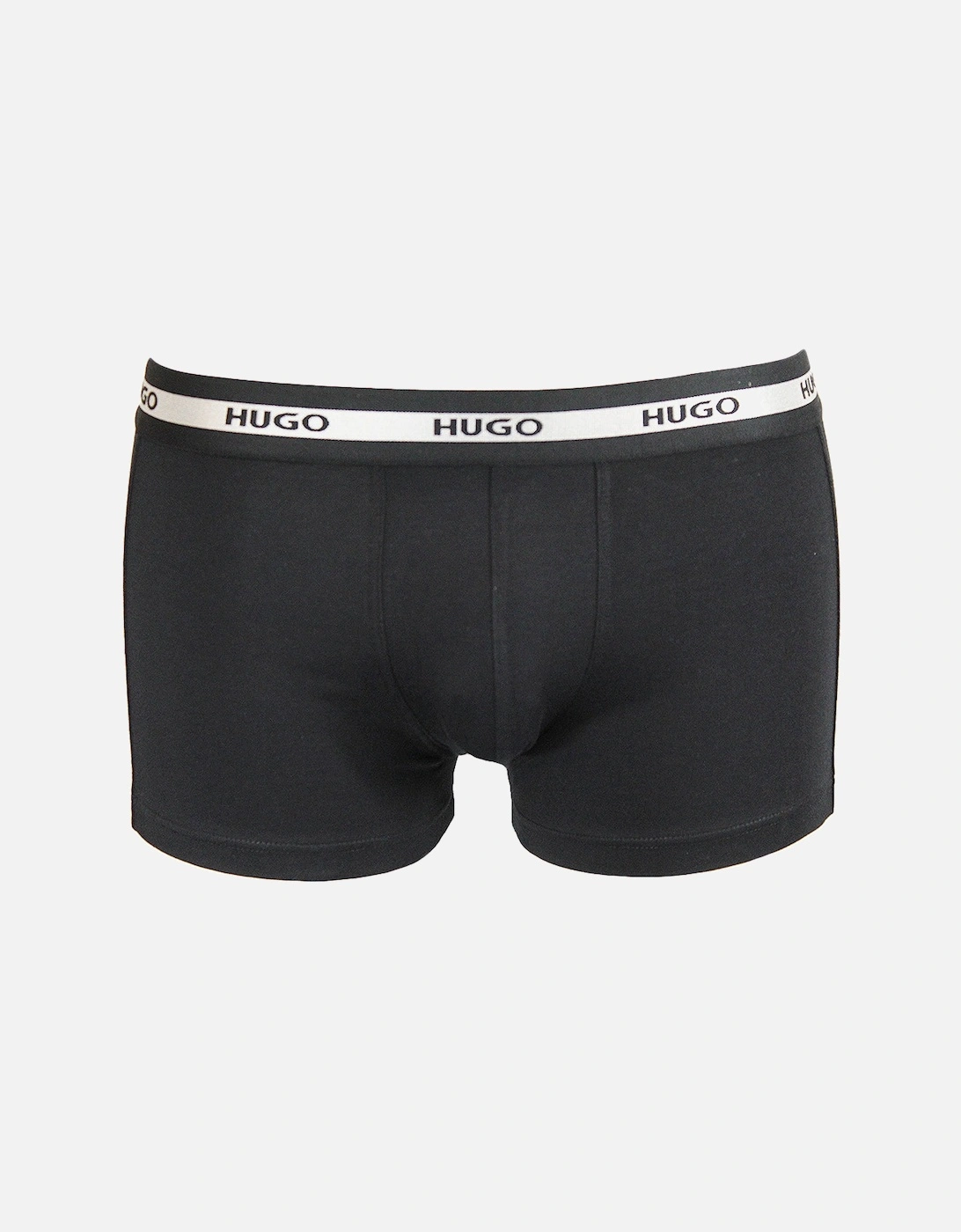 3-Pack Boxer Trunks, Black/Green/Navy
