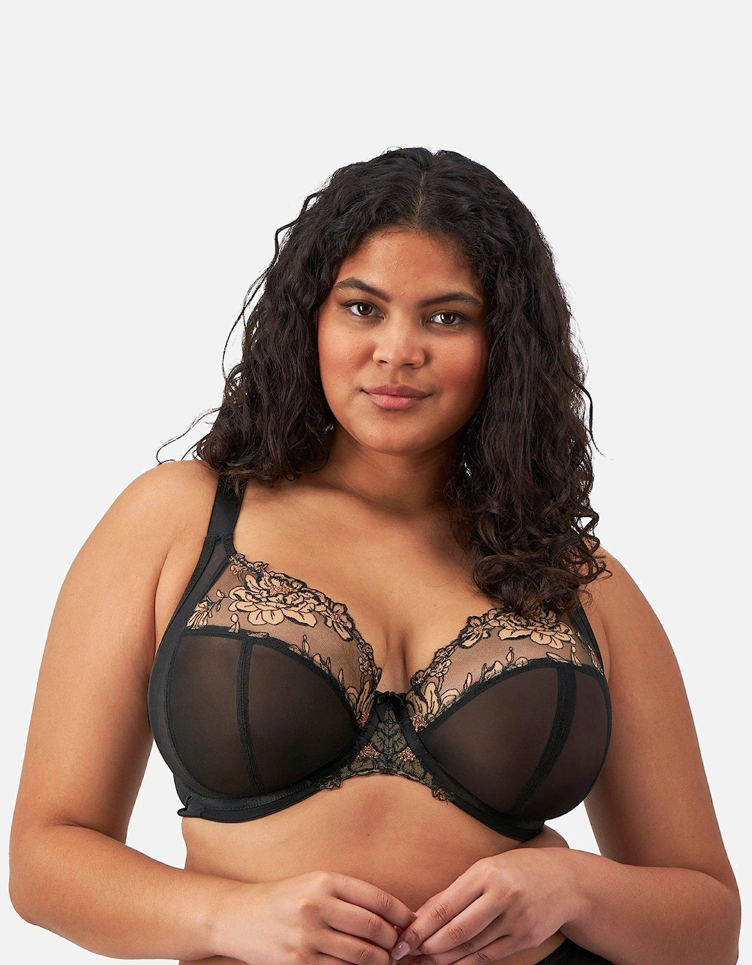 Teagan Underwired Plunge Bra - Black, 3 of 2