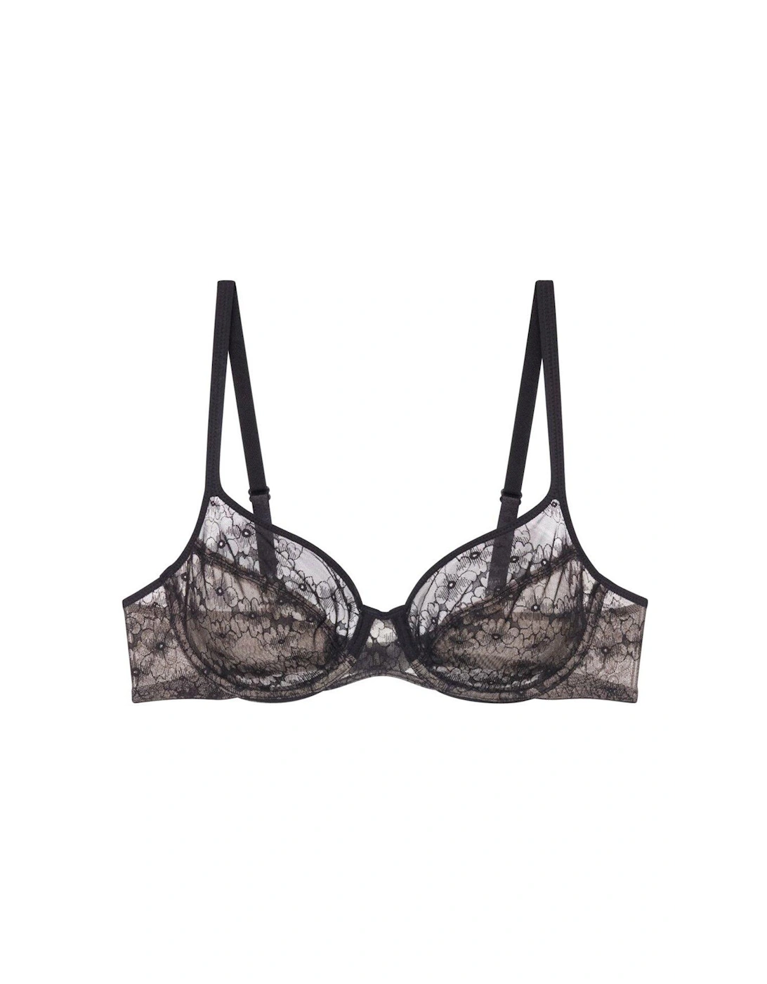 Bright Spotlight Underwired Bra - Black