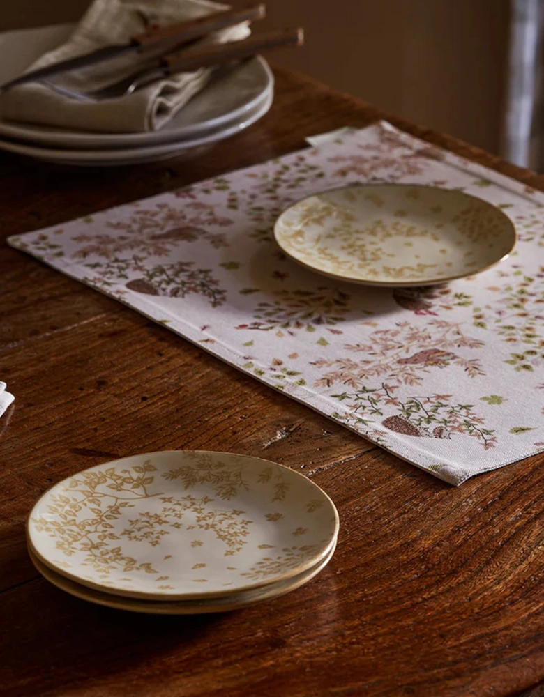 Woodland Friends Stoneware Small Side Plate