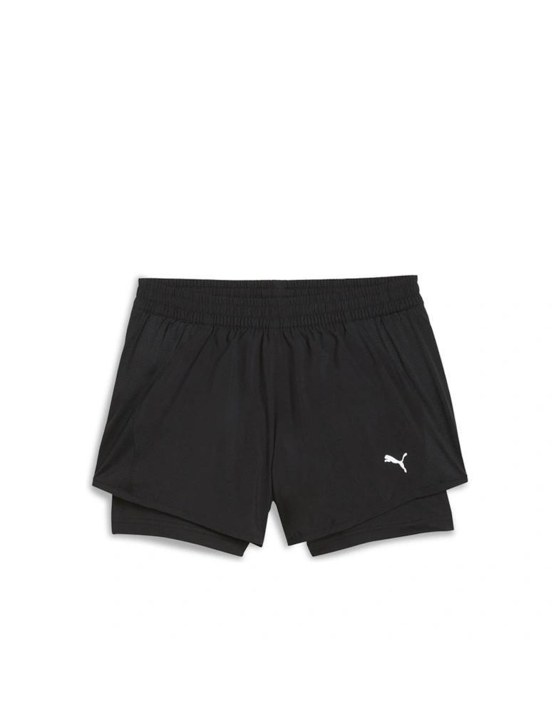 Womens Running Favorite Velocity 2In1 3" Shorts - Black