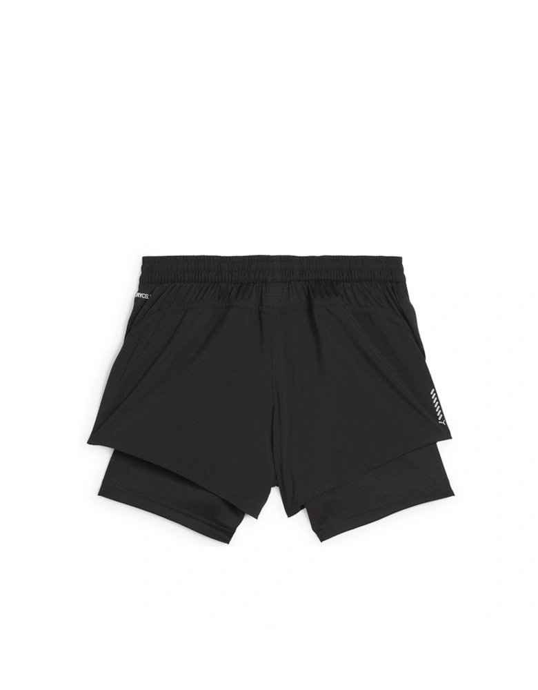 Womens Running Favorite Velocity 2In1 3" Shorts - Black