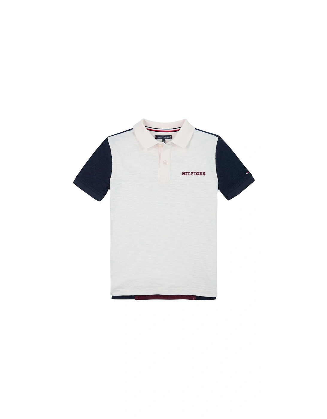 Hilfiger Monotype Colour Block Short Sleeve Polo Shirt - Multi, 6 of 5