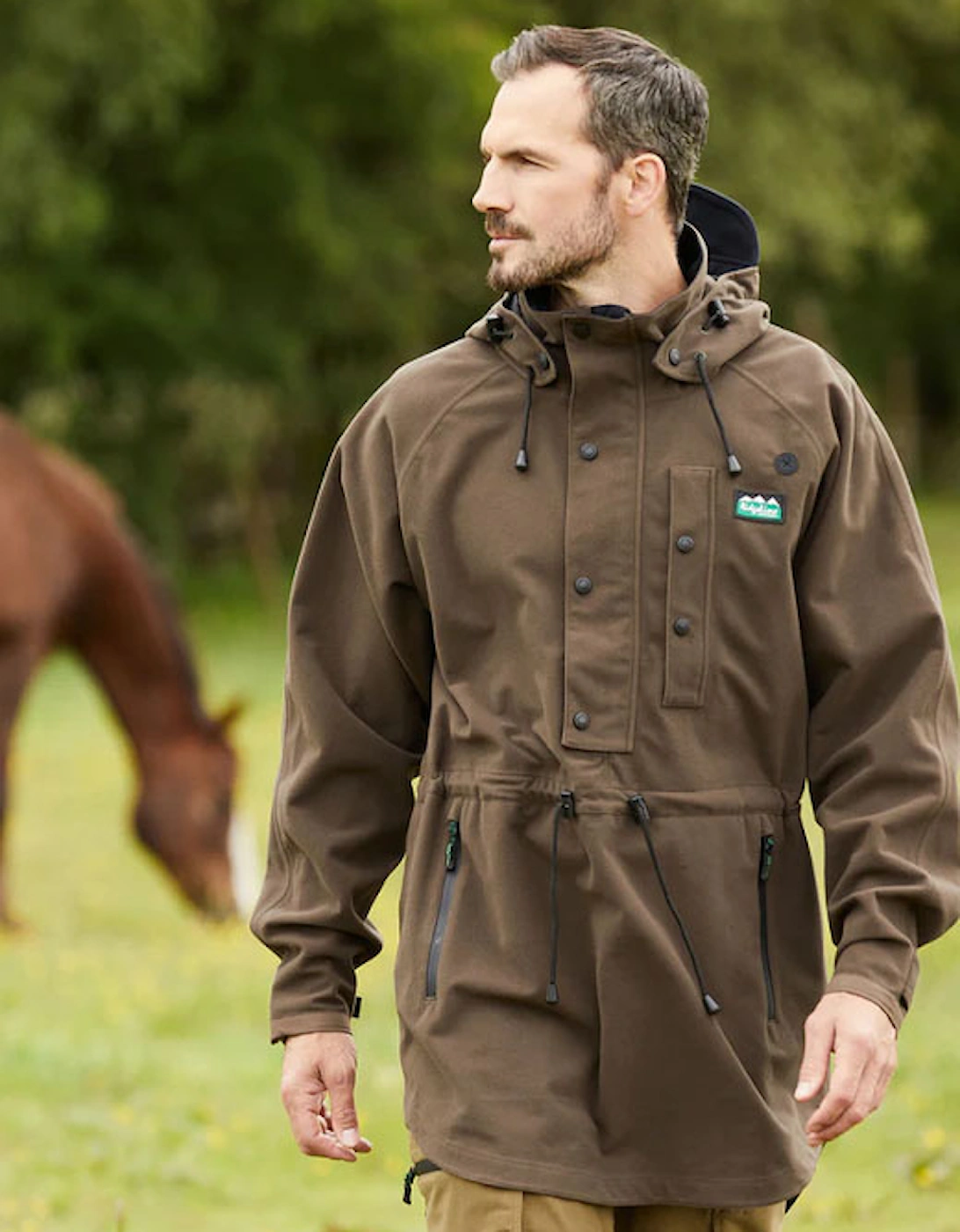 Men's Monsoon Classic Smock Deep Forest