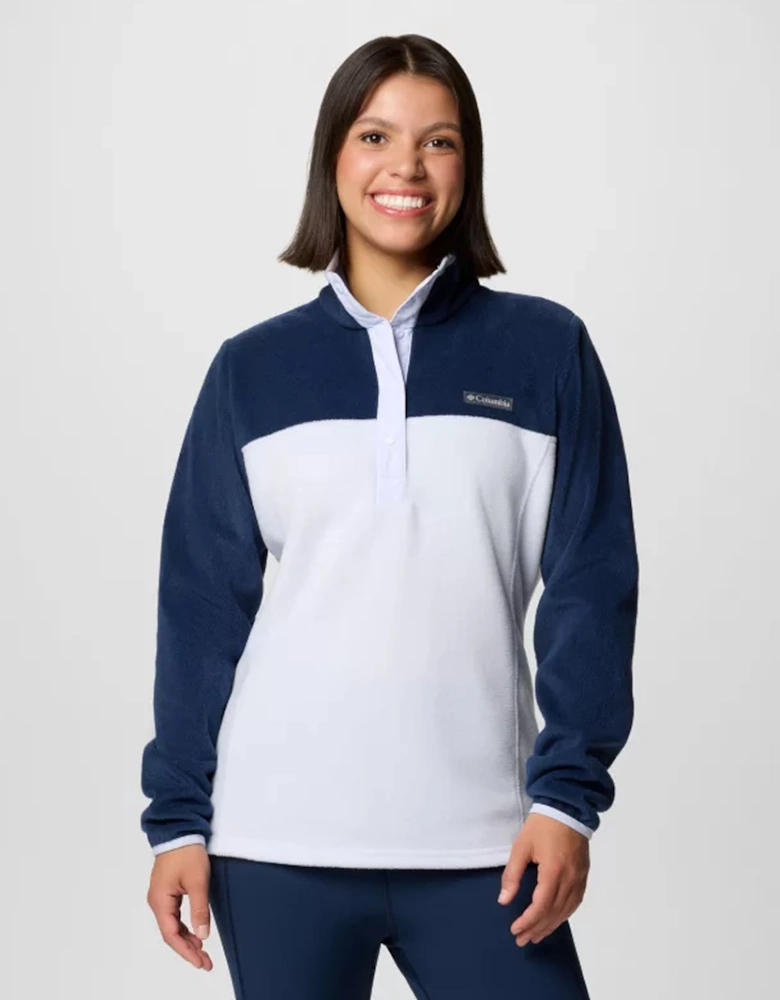 Women's Benton Springs™ 1/2 Snap Pull Over II Collegiate Navy/Snowdrift