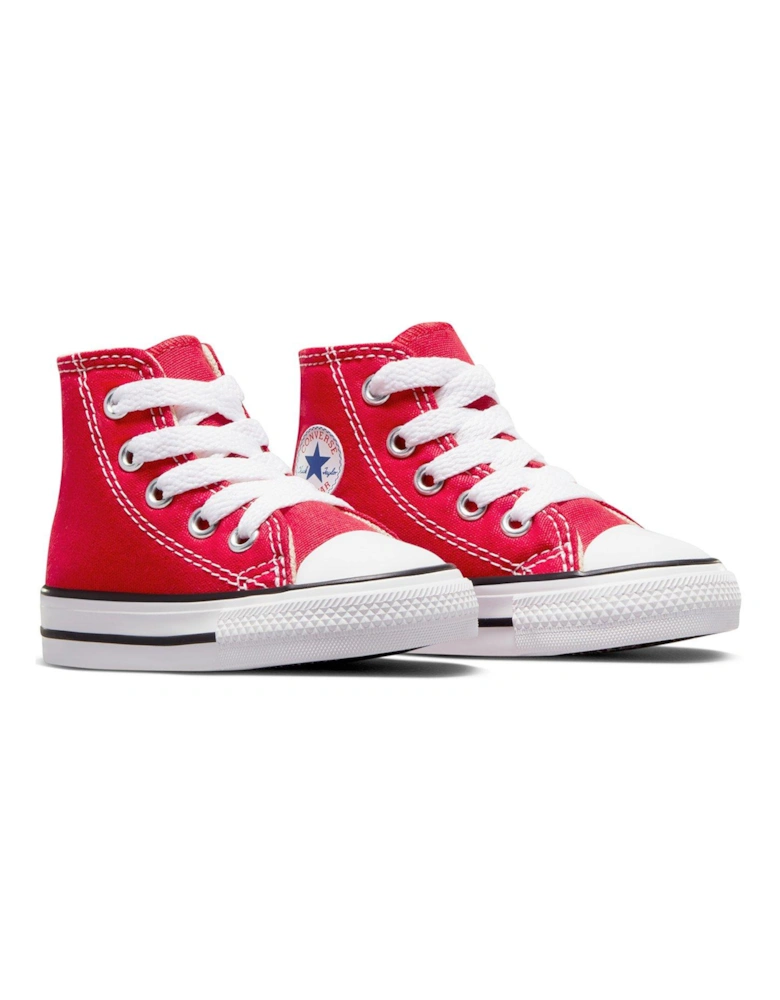 Chuck Taylor All Star HI Infant Trainers - RED